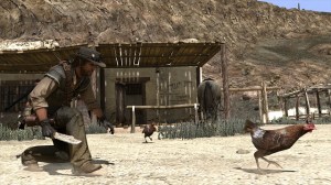 Red Dead chicken